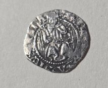 Henry VIII AR hammered penny, H.D.G Rosa Spia type Durham Mint, T.W. beside and hat below (for