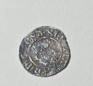 Henry VIII AR hammered penny H.D.G. Rosa Sie Spia obverse legend mm lis, VF (minor chipping). £80-£