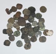 Spanish copper x 49, mainly 17th to 18th Century. Fine-Very Fine. £50-£70
