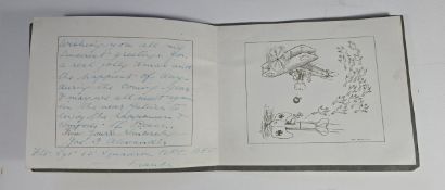 RF.C Christmas card to Bowman 1917 from J.C Alexander.£60-£80