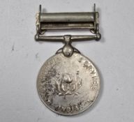 A post-indpendence Indian General Service Medal with 