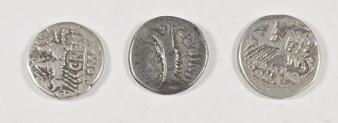 Marc Anthony Denarios plus 2 Republic. Very Fine. £75-£100