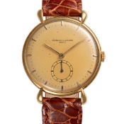 A GENTLEMAN'S SIZE 18K SOLID GOLD VACHERON & CONSTANTIN WRIST WATCH DATED 1948, REF. 4126