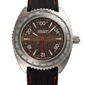 A GENTLEMAN'S STAINLESS STEEL TASKEMA RAKETA MAPC 3 AUTOMATIC WRIST WATCH CIRCA 2021, THE LIMITED