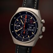 A RARE GENTLEMAN'S PVD COATED ORFINA PORSCHE DESIGN MILITARY UAE AIR FORCE PILOTS CHRONOGRAPH
