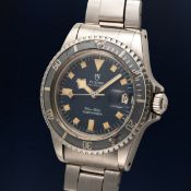 A RARE GENTLEMAN'S SIZE STAINLESS STEEL ROLEX TUDOR OYSTER PRINCE 