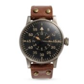 A RARE GERMAN MILITARY LUFTWAFFE B.UHR A. LANGE & SOHNE NAVIGATORS OBSERVATION PILOTS WATCH CIRCA