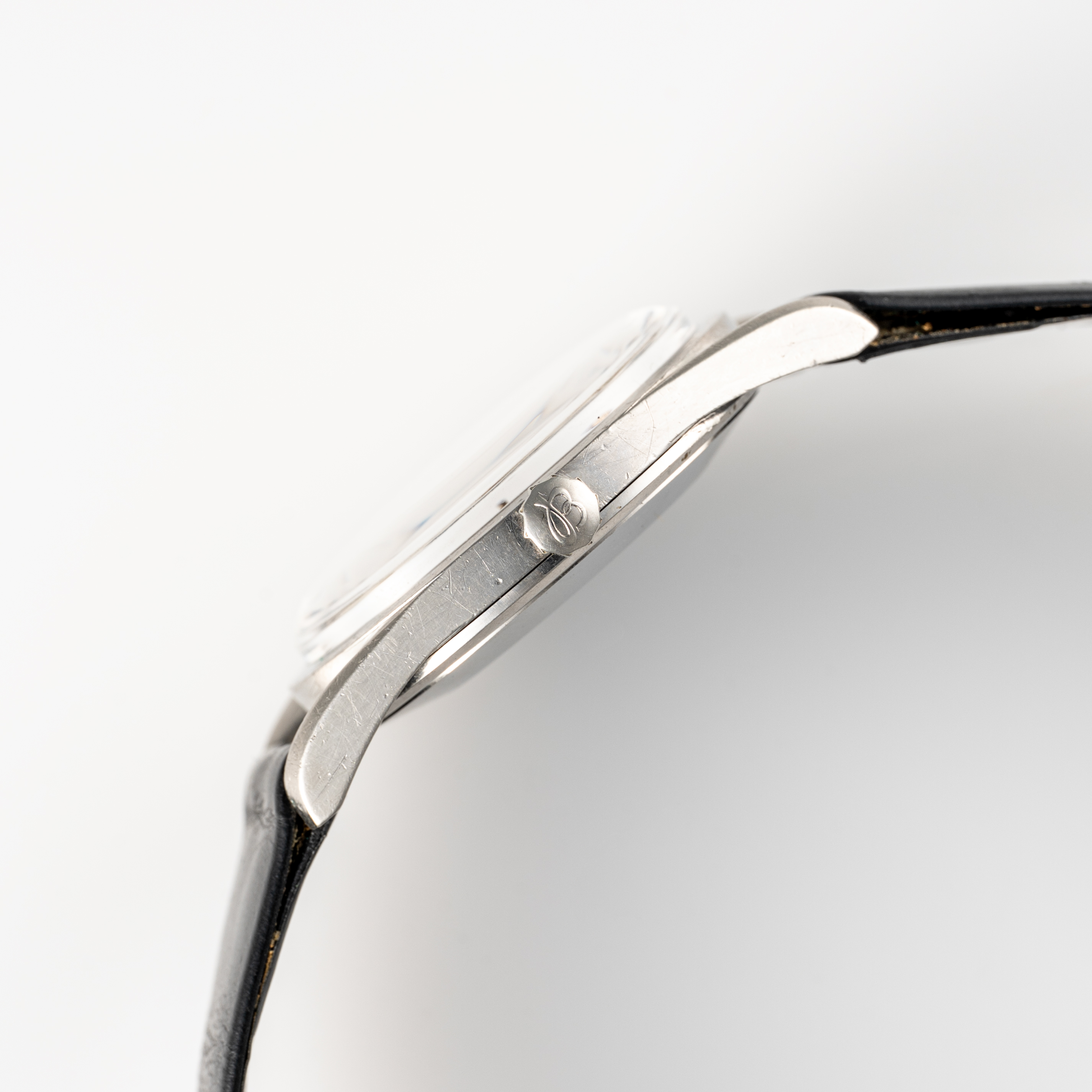 A GENTLEMAN'S SIZE STAINLESS STEEL BREITLING TRANSOCEAN WRIST WATCH CIRCA 1960s Movement: 25J, - Image 5 of 7