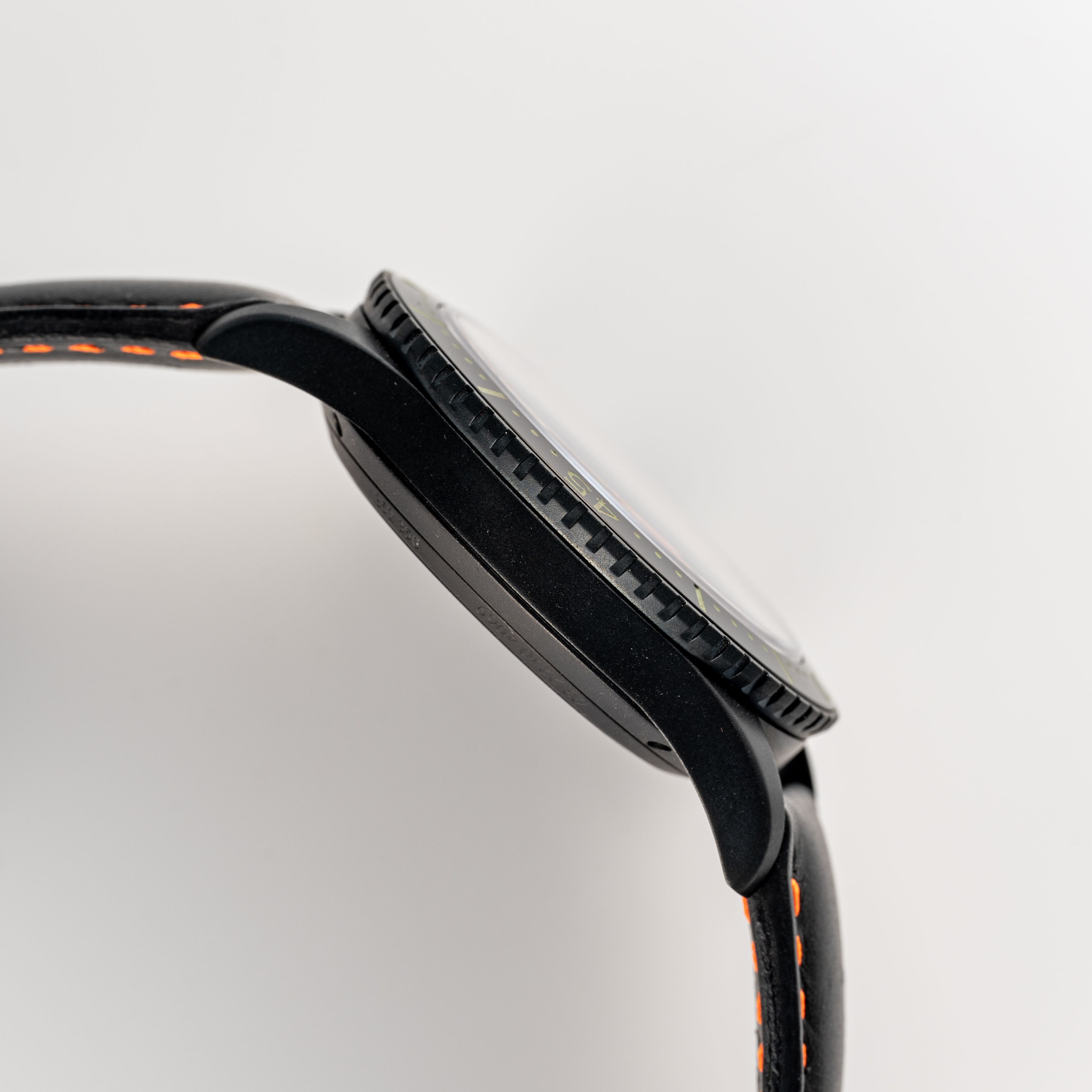 A RARE GENTLEMAN'S SIZE PVD COATED STAINLESS STEEL BAMFORD X BLACK BADGER ZENITH CHRONOMETRO TIPO CP - Image 7 of 8