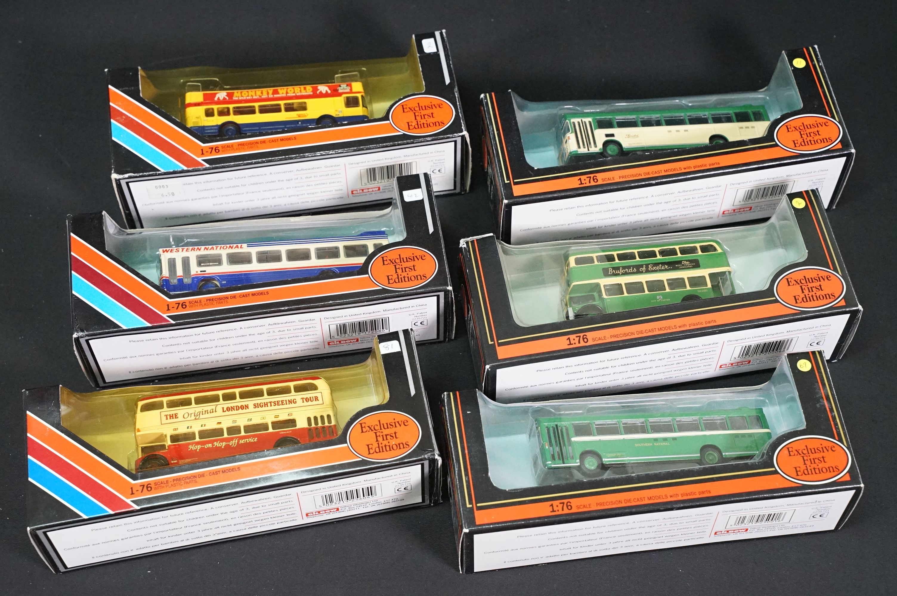 Efe Model Bus 60 Boxed EFE Exclusive First Editions diecast model buses to include ...