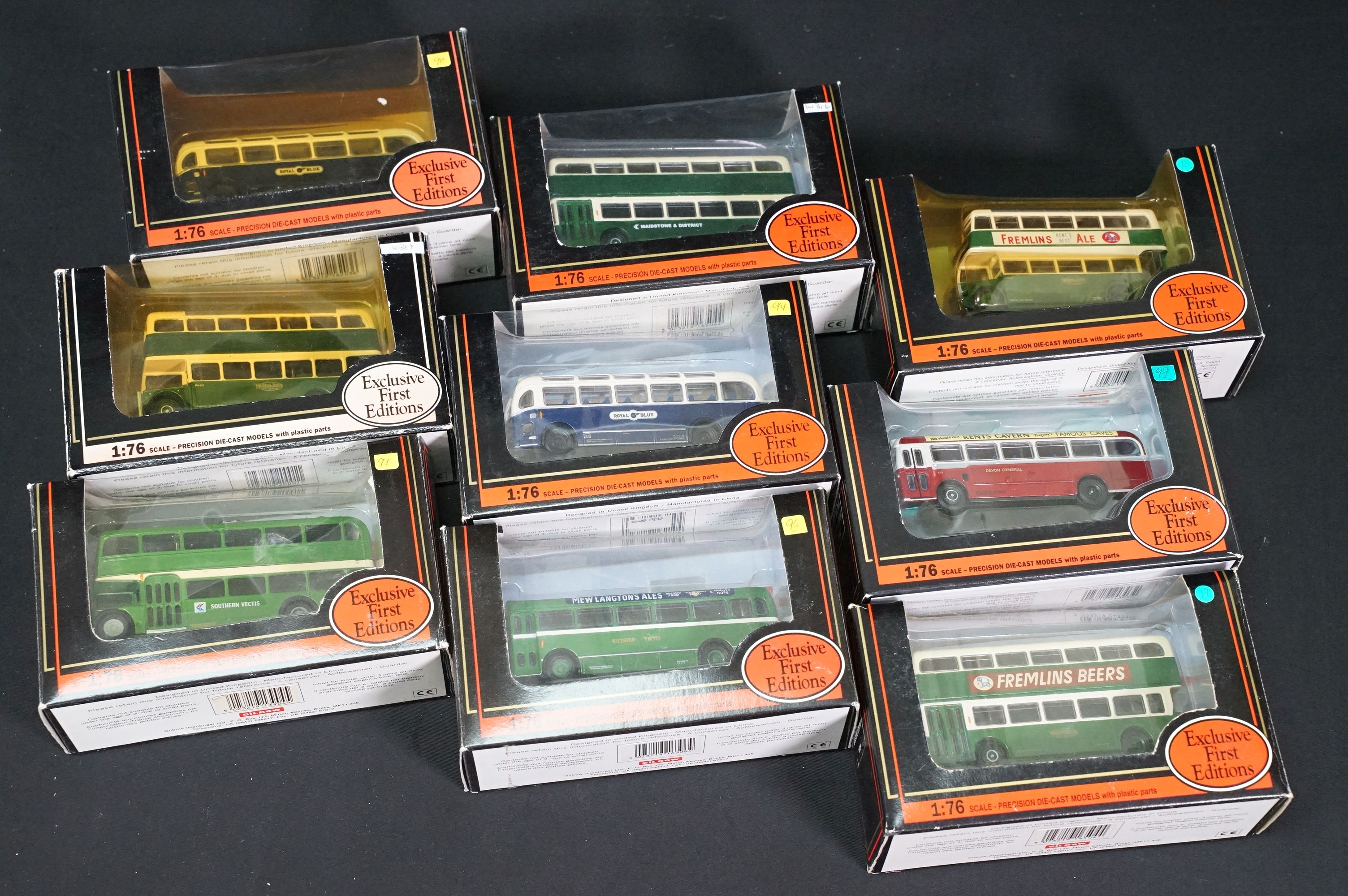 Efe Model Bus 60 Boxed EFE Exclusive First Editions diecast model buses to include ...