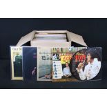 Vinyl - Over 60 Elvis Presley LP’s and 2 box sets spanning his career including foreign pressings