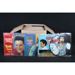Vinyl - Over 75 Elvis Presley LP’s and a box set spanning his career including foreign pressings and