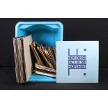 Vinyl - 21 Rock & Pop LPs, 1 12" and over 60 7" singles to include New Order, The Beatles (white