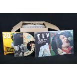 Vinyl - Over 60 Elvis Presley LP’s and 3 box sets spanning his career including foreign pressings.