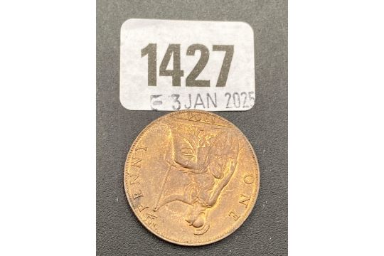 Penny 1904 near mint state - Image 2 of 2