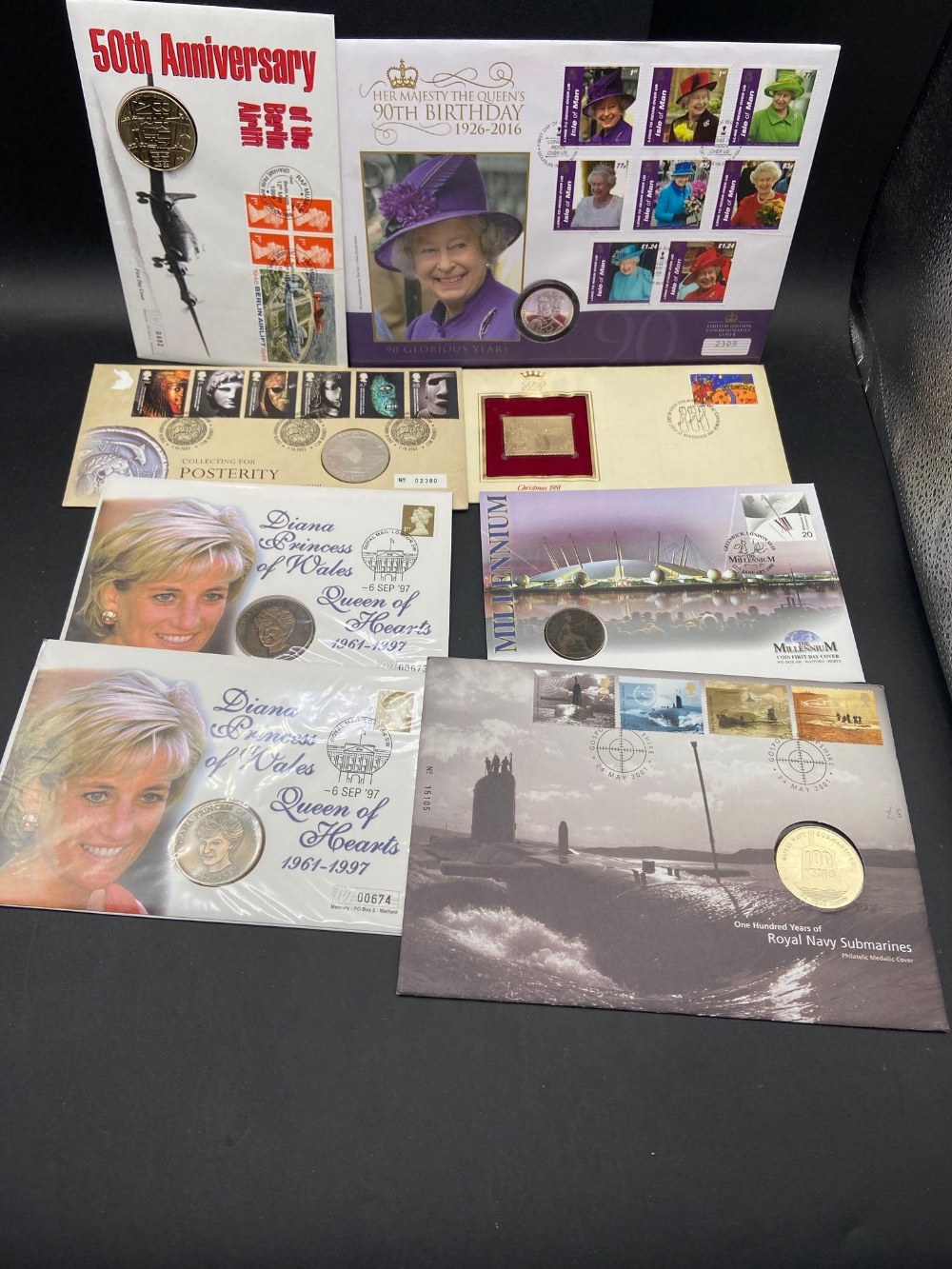 Eight coin first day covers - Image 2 of 2