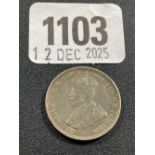 British West Africa shilling 1914