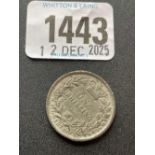 Queen Victoria shilling 1876