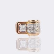 Art-déco Diamant Ring.