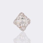 Art-déco Diamant Ring.