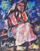 Karl Eulenstein (Memel 1892 - Berlin 1981). Nachdenklich.