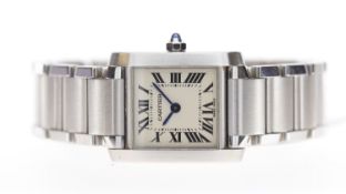 Cartier Tank Francasie Quartz Ref 2384