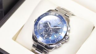 Tag Heuer Aquaracer Chronograph Date Quartz REF CAY111B