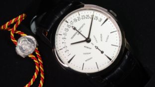 Vacheron Constantin Patrimony Retrograde 18ct White Gold Day & Date with Box and Papers 2021