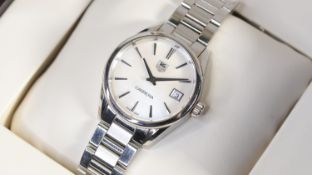 Ladies Tag Heuer Carrera Date Quartz with Box and Papers 2018