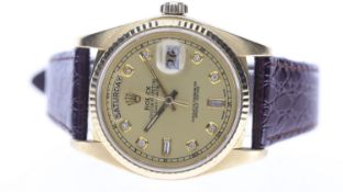 Rolex Day-Date 18ct Yellow Gold Reference 18038 Circa 1983