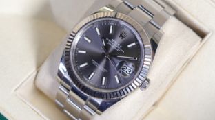 Rolex Datejust 41 Reference 126334 with Box and Papers 2021