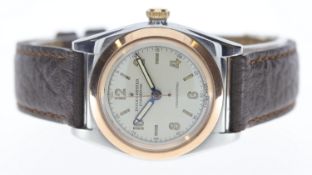 Vintage Rolex Oyster Perpetual 'Bubbleback' Automatic Reference 3133 Circa 1945