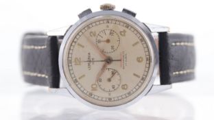 Vintage Lemania 105 Chronograph Manual Wind Circa 1950's