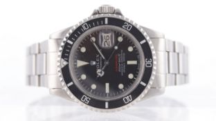 Vintage Rolex Submariner Date 'Single Red' Reference 1680 Circa 1969
