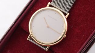 Georg Jensen A Thorup & Bonderup 18ct yellow gold Quartz with Box