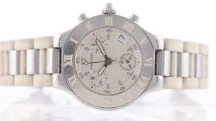 Cartier 21 Must De Cartier Chronograph Quartz Ref 2424