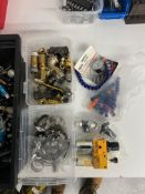 LOT/INDUSTRIAL PNEUMATIC, HYDRAULIC & PLUMBING FITTINGS