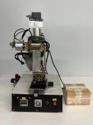 PNEUMATIC HOT-FOIL STAMPING PRESS – INDUSTRIAL FOIL IMPRINTER MF BTJ Q