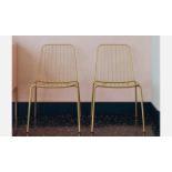 PAIR OF BRAND NEW BOXED COLDEN S2 DINING CHAIRS