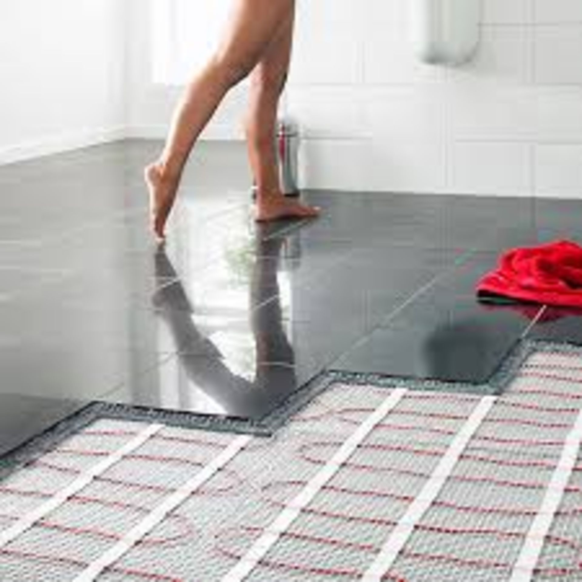 10 X Brand New Homelux 2m² Underfloor heating mats (HHW M2) RRP £115 Each. Ideal for heating tiled