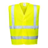 NEW - 30x Assorted Portwest Hi Vis Vests / Portwest Bib Aprons - ER46