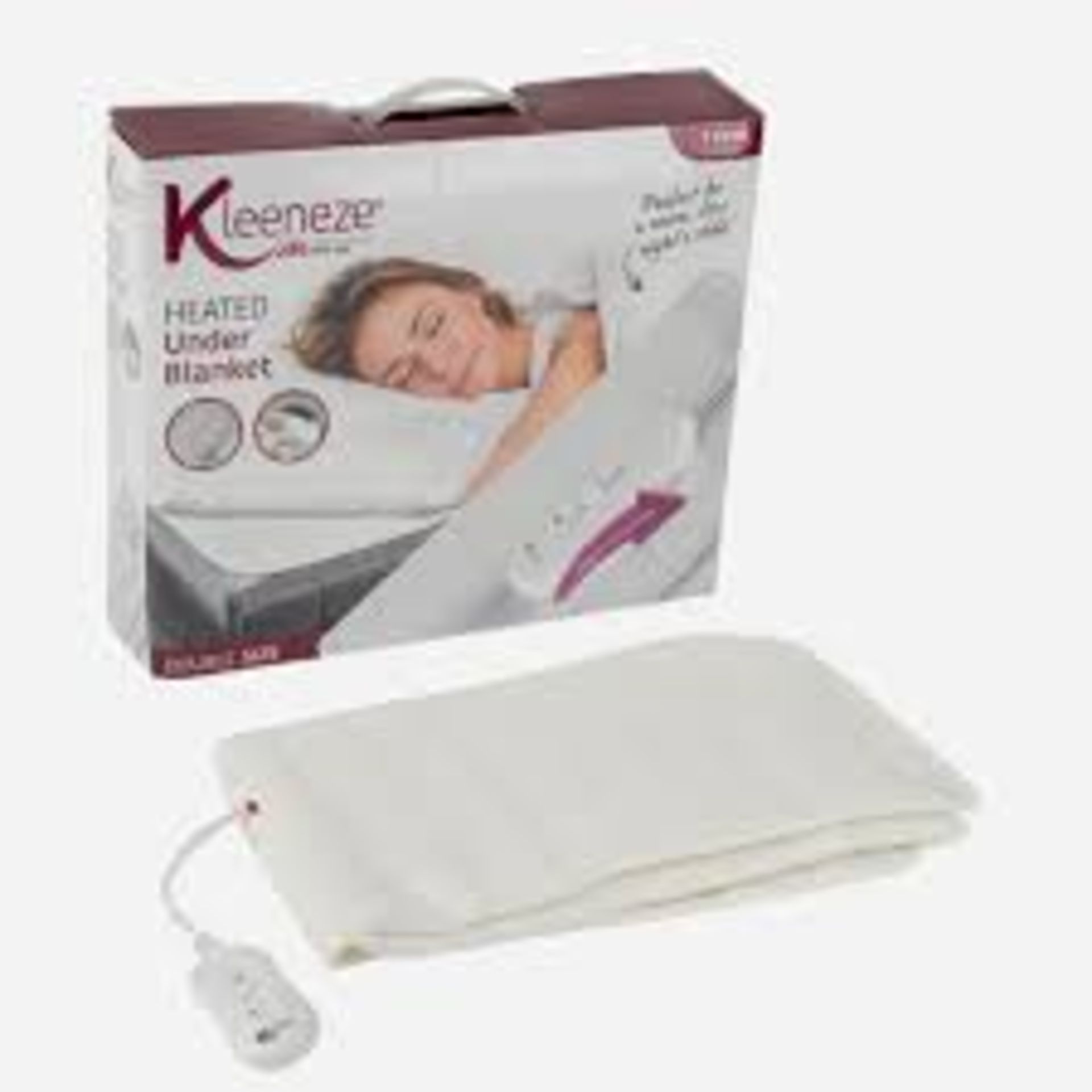 Kleeneze Heated Electric Under Double Size Blanket. - P4.