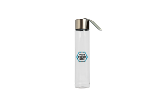 50x BRAND NEW LANYARD Water Bottle - CLEAR. RRP £6.99 EACH. This compact bottle has a lanyard on the