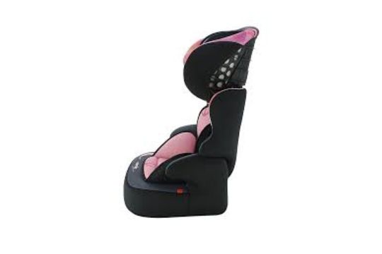 Brand New Nania Beline Group 123 High Back Booster - Flamingo RRP £129, The Nania Beline Flamingo - Image 2 of 3