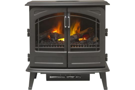 BRAND NEW DIMPLEX FOR20 FAN ELECTRICSPACE HEATER STOVE INDOOR BLACK RRP £649 R9-3