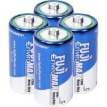 96 X BRAND NEW PACKS OF 2 FUJI ENVIROMAX EXTRA HEAVY DUTY C2 1.5V BATTERIES EXP JUL 2025 R3.3