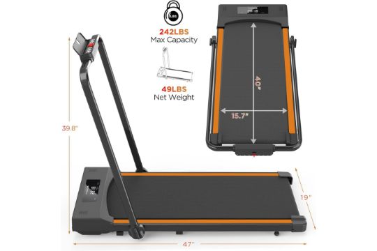 Pallet To Contain 16 x 2 in 1 Folding Treadmill & Walking Pads with Widened Running Belt. RRP £269. - Image 4 of 5