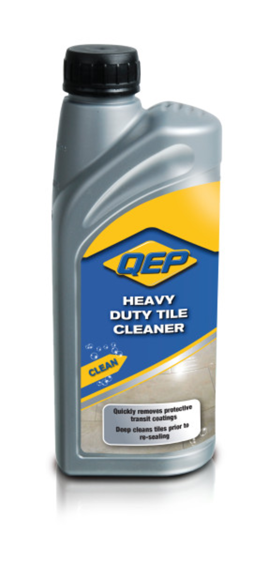 120 X BRAND NEW QEP 1L BOTTLE OF HEAVY DUTY TILE CLEANER RRP £9 EACH. QUICKLY REMOVES PROTETCIVE