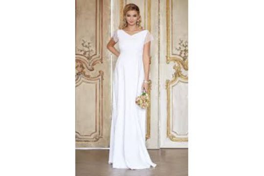 10 X BRAND NEW ASSORTED LUXURY DESIGNER WEDDING DRESSES IN VARIOUS DESIGNS AND SIZES APPROX RRP £2. - Image 21 of 26